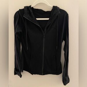 Lululemon Black Hooded Define Zip-Up Jacket